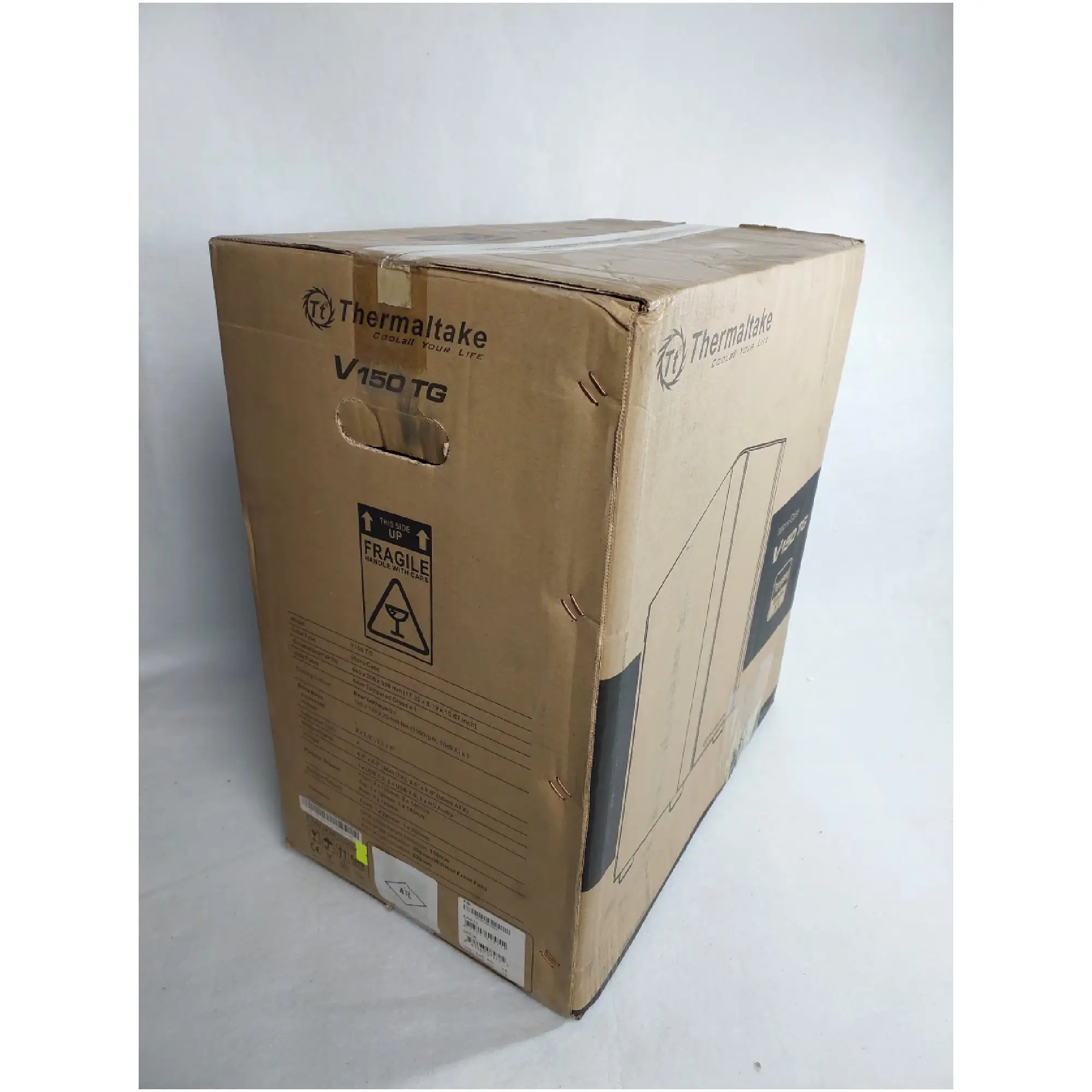 Купить Уценка Корпус Thermaltake V150 TG Black (CA-1R1-00S1WN-00PS000062) - фото 10