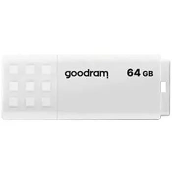 Купить Флеш накопитель 64GB USB Goodram UME2 White (UME2-0640W0R11) - фото 1
