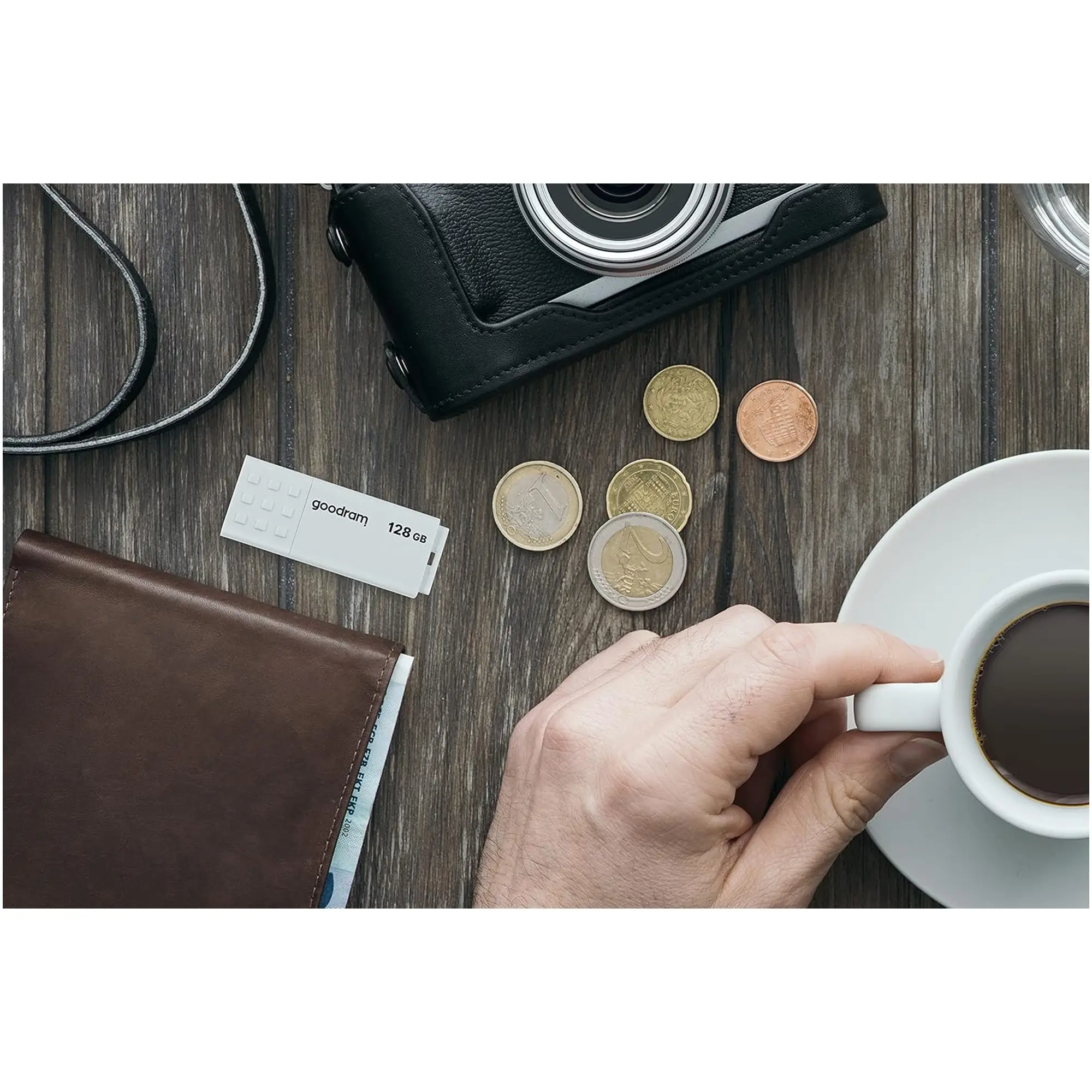 Купить Флеш накопитель 64GB USB Goodram UME2 White (UME2-0640W0R11) - фото 5