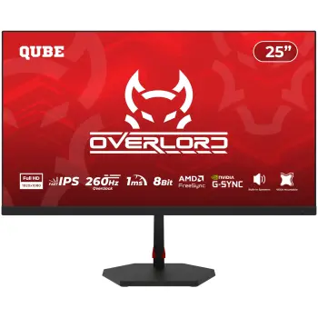 Купити Монітор 25" Qube Overlord G25F240S - фото 1