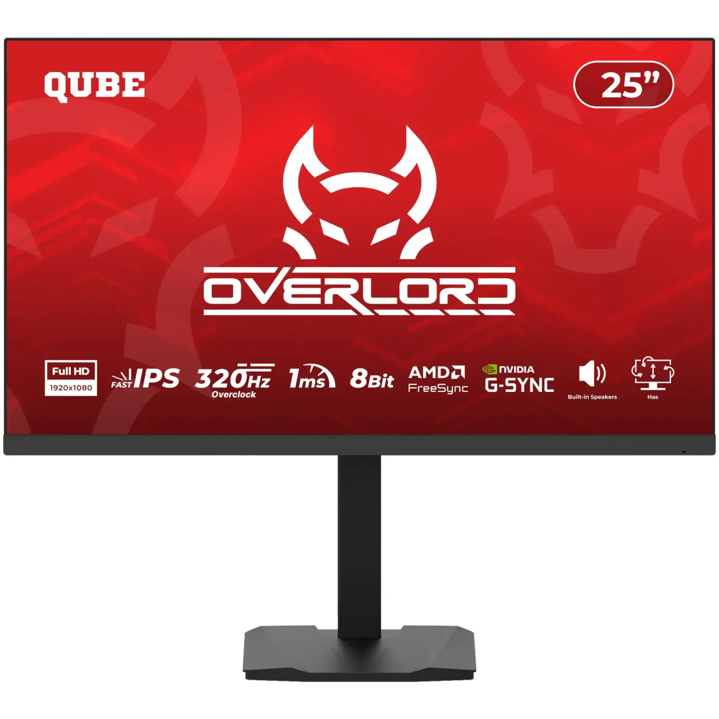 Купить Монитор 25" Qube Overlord G25F300HS - фото 1