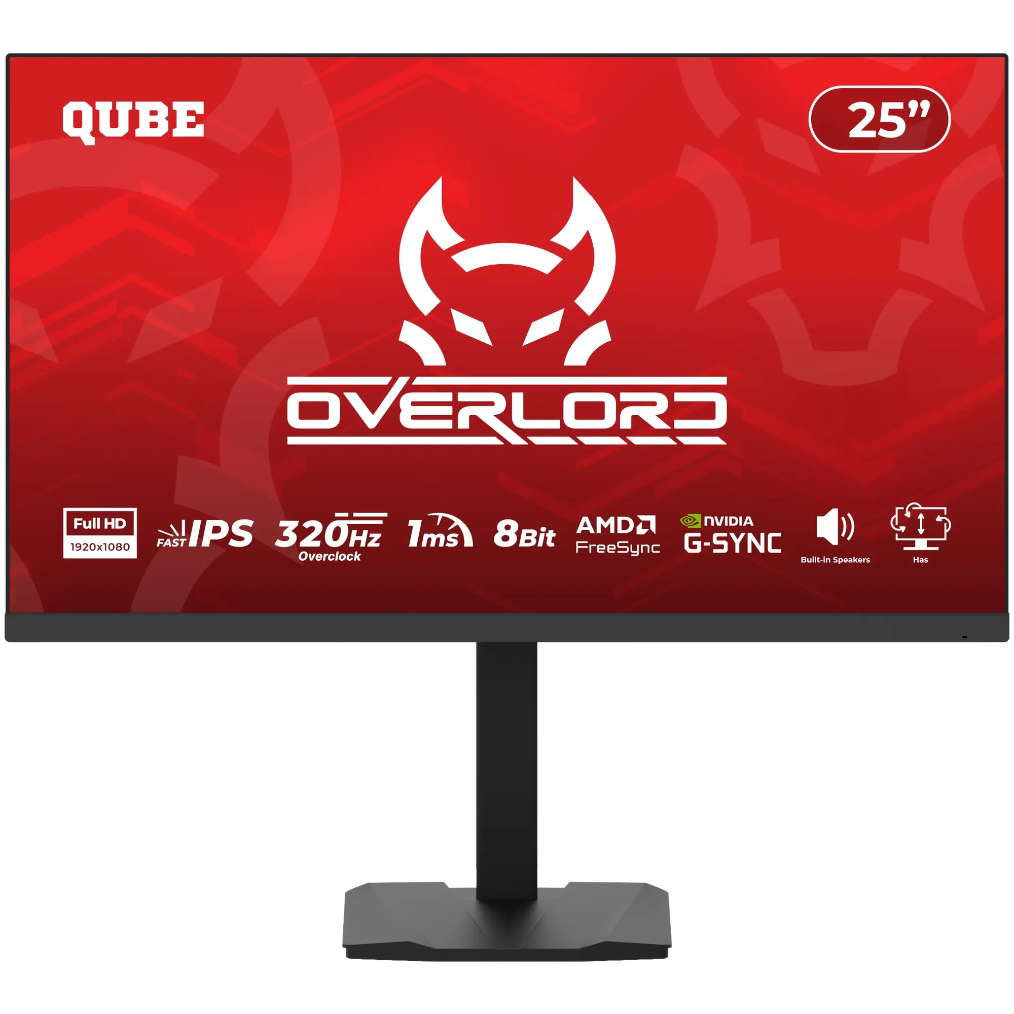 Купить Монитор 25" Qube Overlord G25F300HS - фото 1