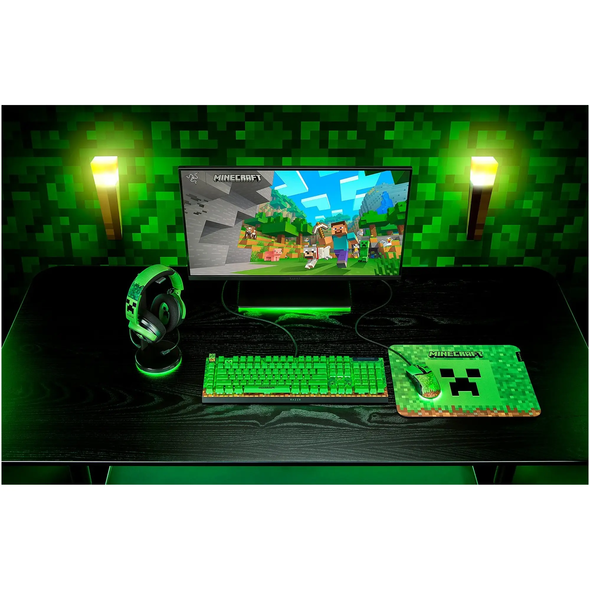 Купить Наушники Razer Kraken V4 X Minecraft Edition (RZ04-05180200-R3M1) - фото 11
