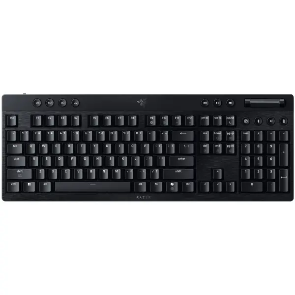 Купити Клавіатура Razer BlackWidow V4 Low-Profile Wireless/Bluetooth/USB Yellow switch UA Black (RZ03-05271 - фото 2