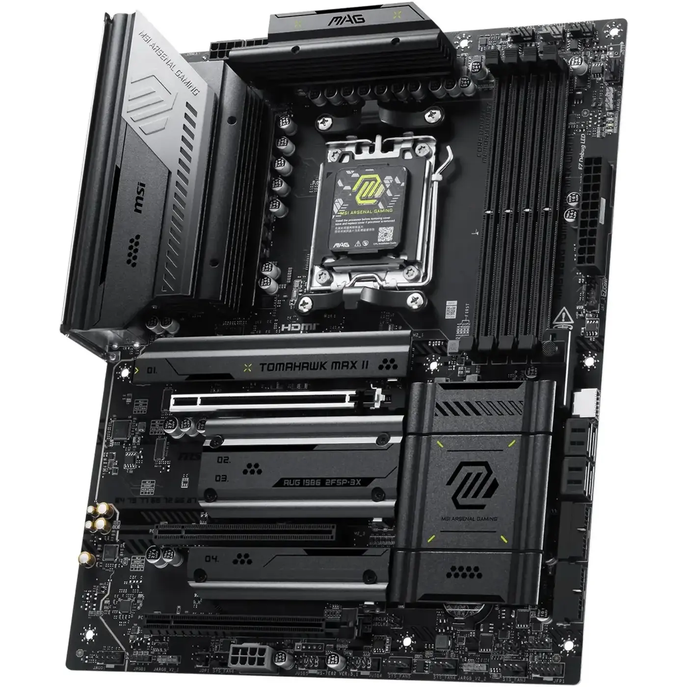Купить Материнская плата MSI MAG B850 TOMAHAWK MAX WIFI II (sAM5, AMD B850, DDR5, ATX) - фото 2