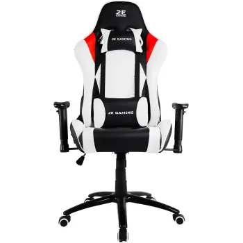 Купить Кресло геймерское 2E GAMING Bushido White/Black (2E-GC-BUS-WT) - фото 1