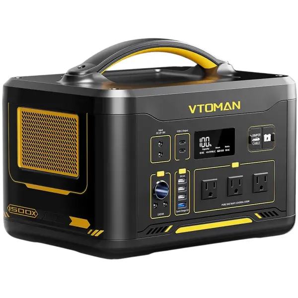 Купить Зарядная станция Vtoman Jump 1500X PB-22 1500W 828Wh (Jump 1500X) - фото 2