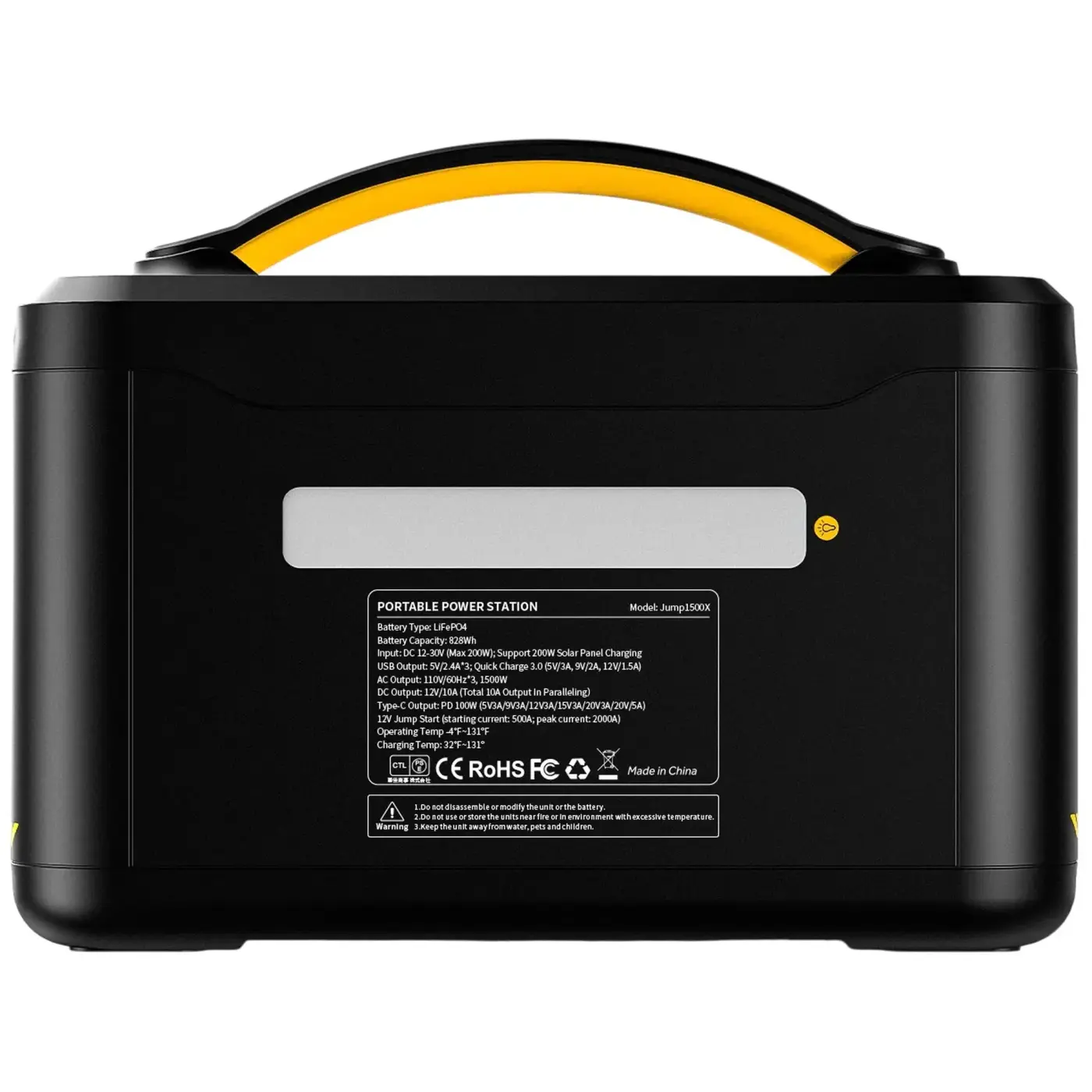 Купить Зарядная станция Vtoman Jump 1500X PB-22 1500W 828Wh (Jump 1500X) - фото 4