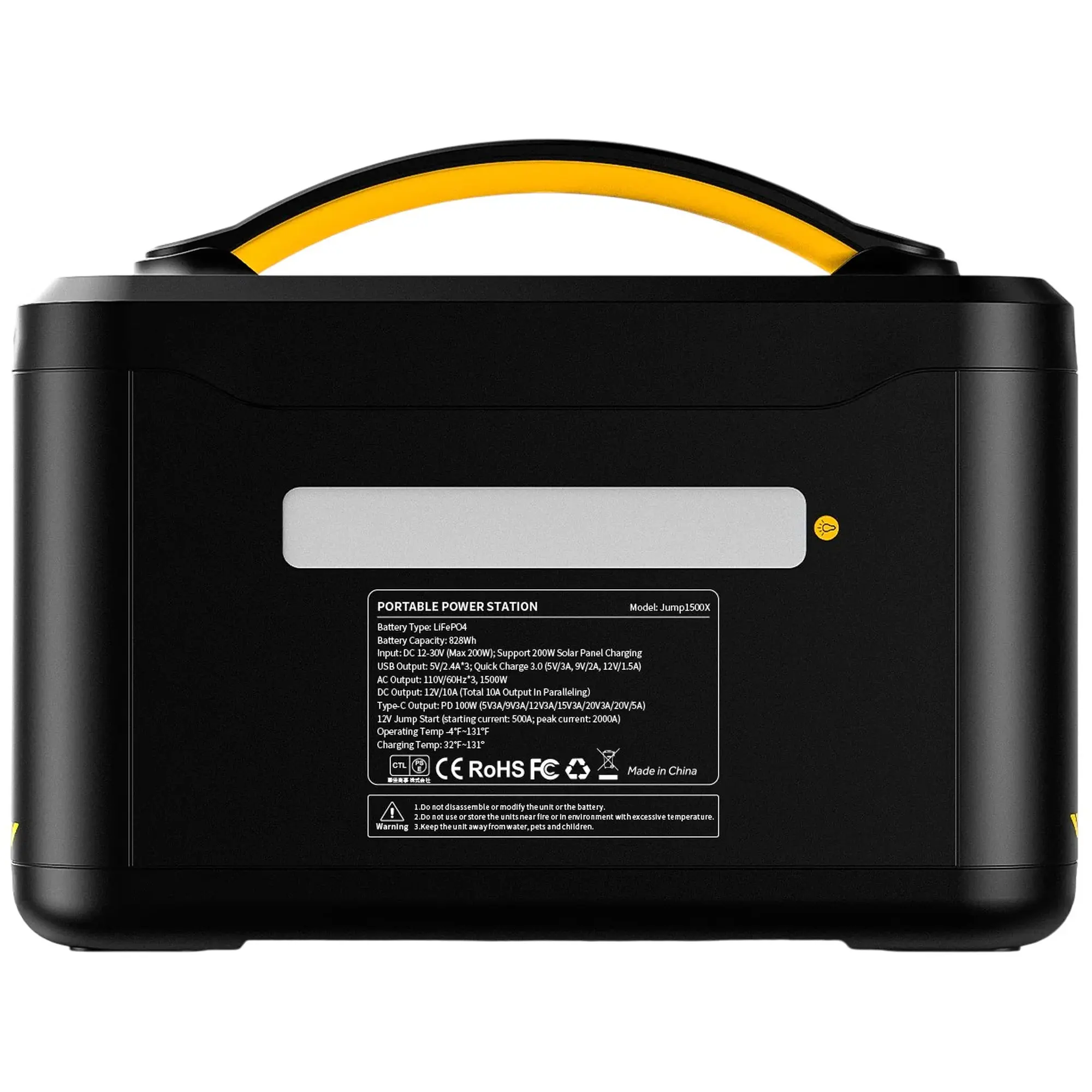 Купить Зарядная станция Vtoman Jump 1500X PB-22 1500W 828Wh (Jump 1500X) - фото 4