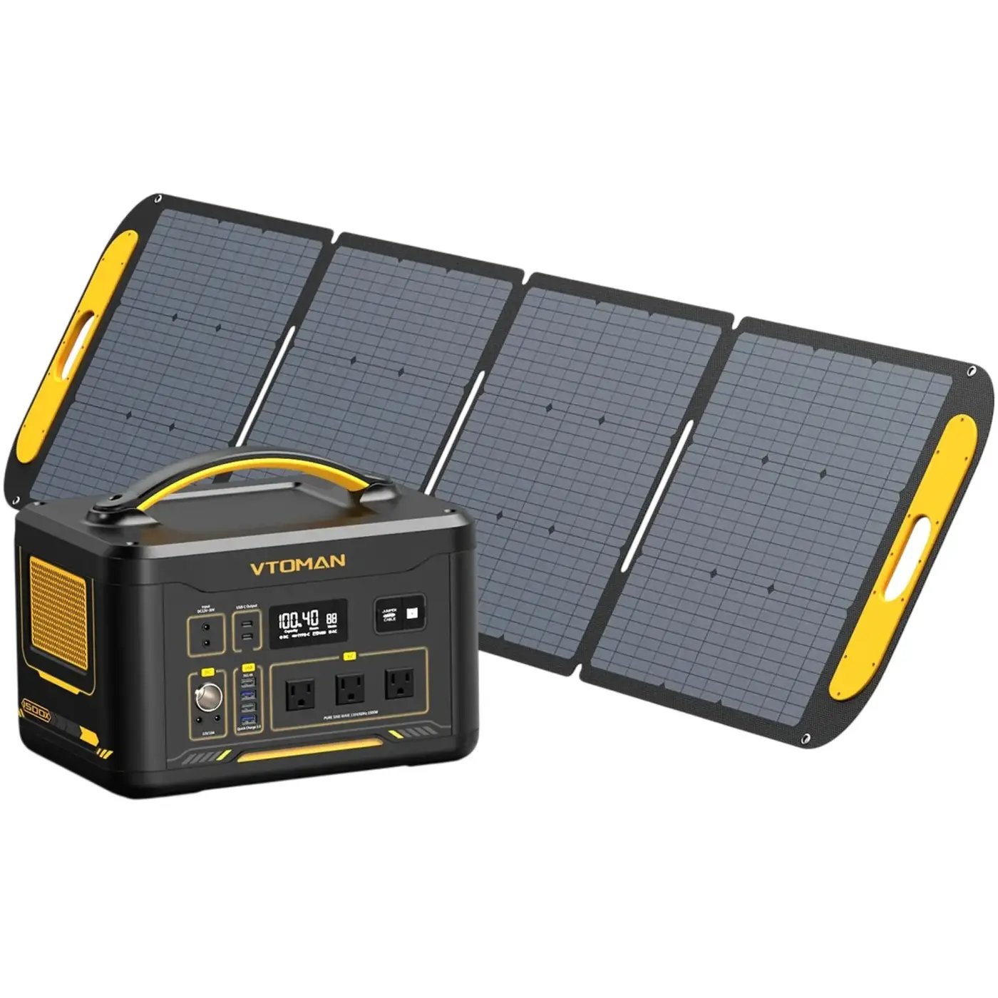 Купить Зарядная станция Vtoman Jump 1500X PB-22 1500W 828Wh (Jump 1500X) - фото 5