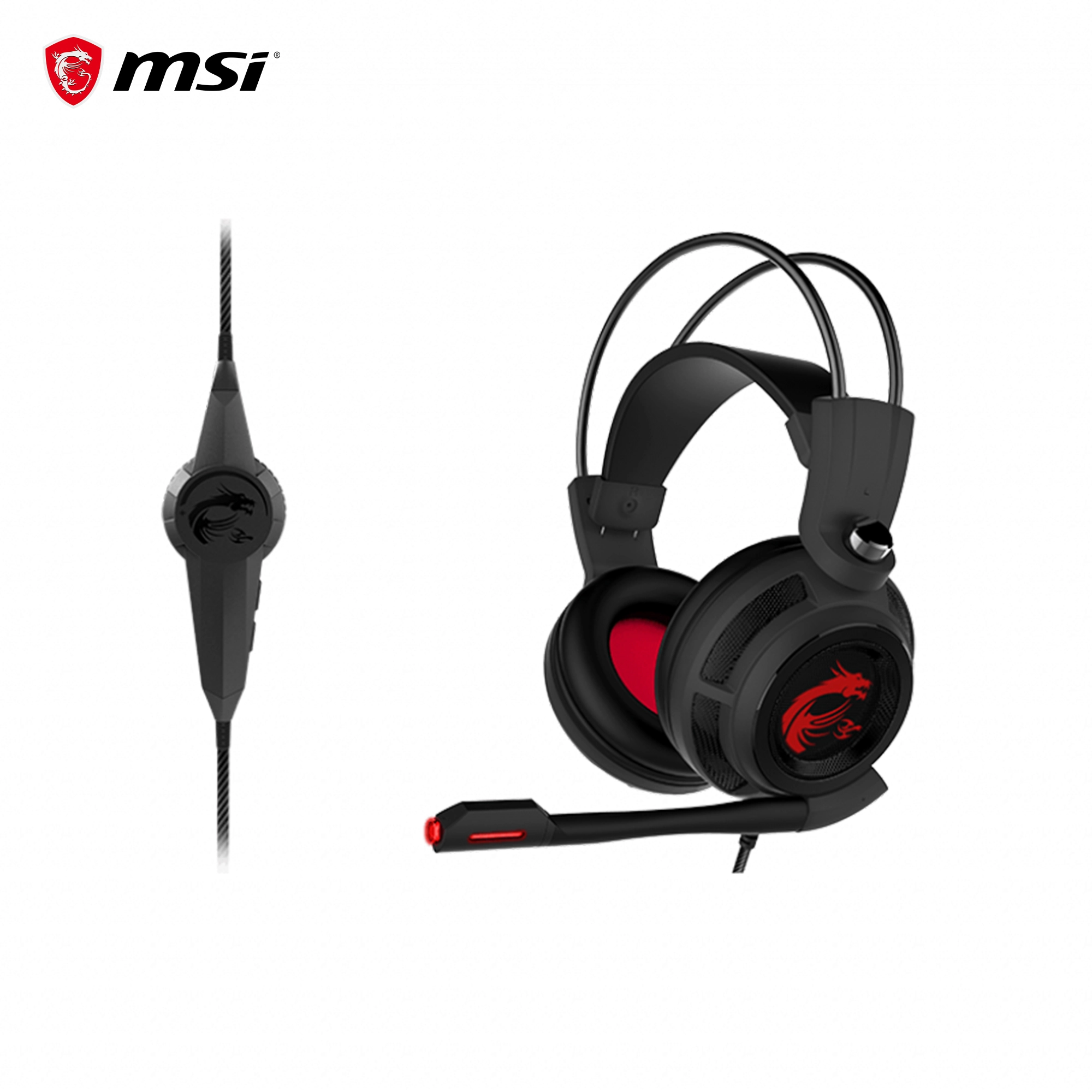 Купити Гарнітура MSI DS502 GAMING Headset - фото 4