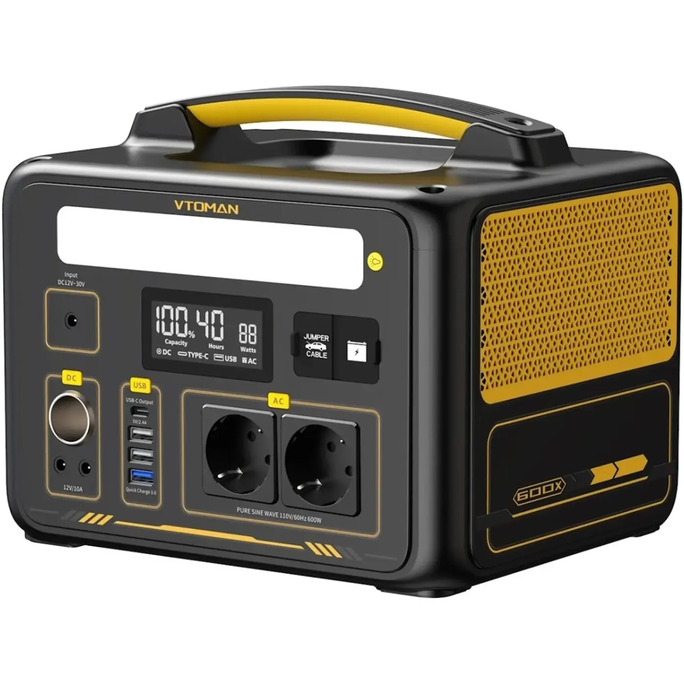 Купить Зарядная станция Vtoman Jump 600X PB-20 600W 299Wh (Jump 600X) - фото 2