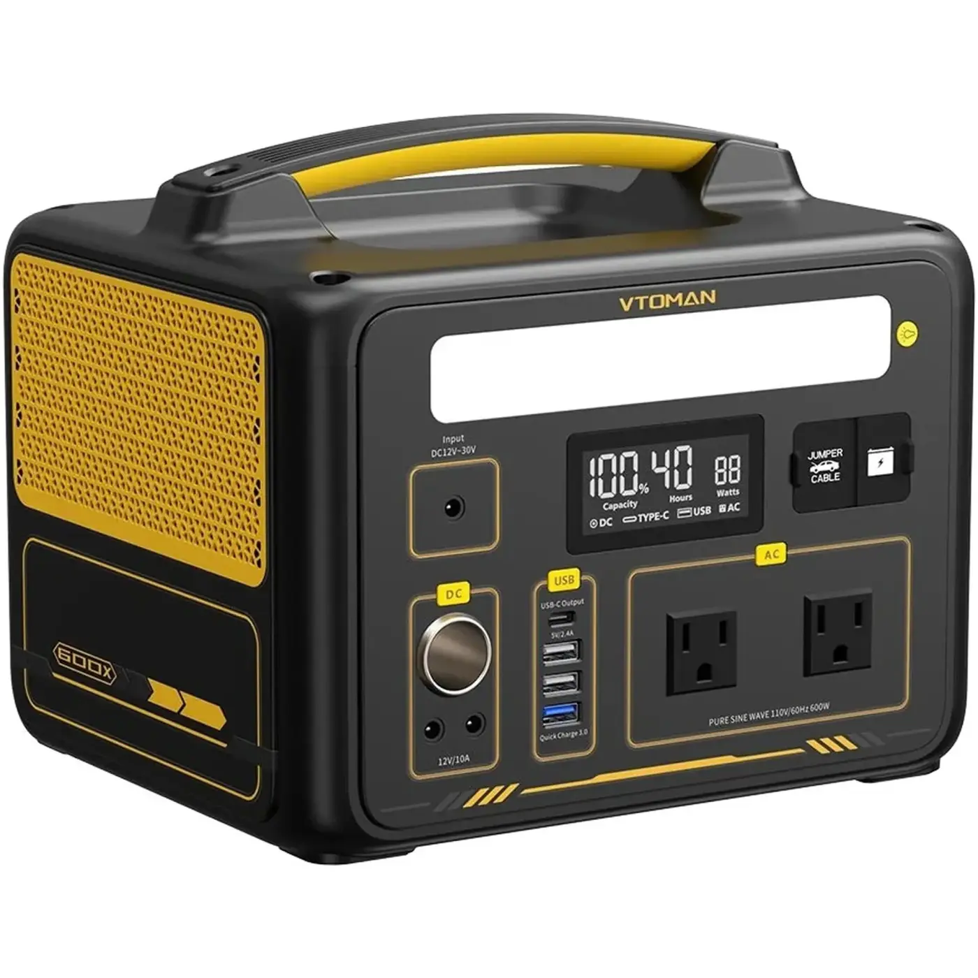 Купить Зарядная станция Vtoman Jump 600X PB-20 600W 299Wh (Jump 600X) - фото 4