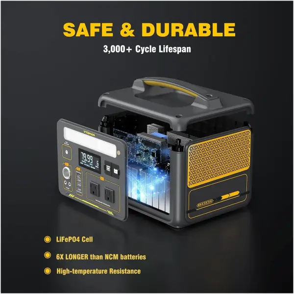 Купить Зарядная станция Vtoman Jump 600X PB-20 600W 299Wh (Jump 600X) - фото 6