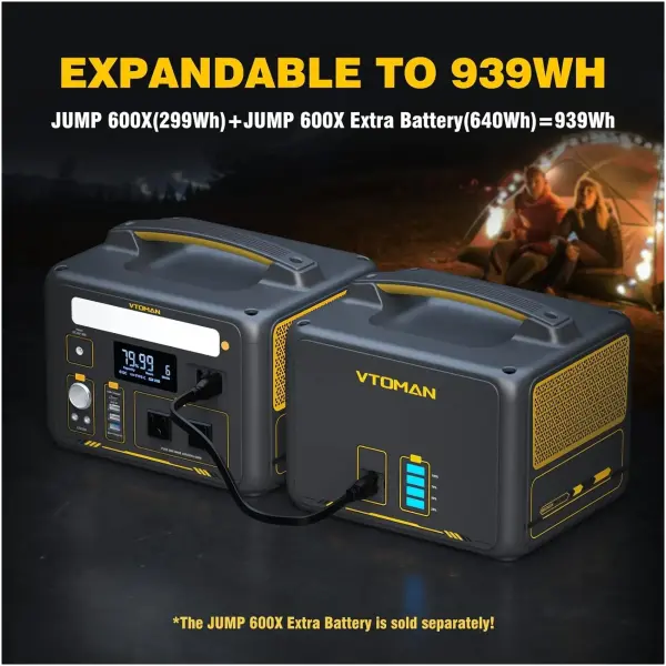 Купить Зарядная станция Vtoman Jump 600X PB-20 600W 299Wh (Jump 600X) - фото 7
