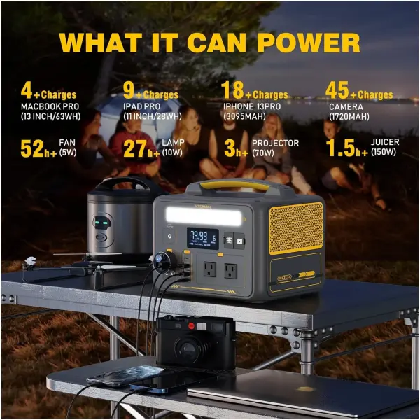 Купить Зарядная станция Vtoman Jump 600X PB-20 600W 299Wh (Jump 600X) - фото 12