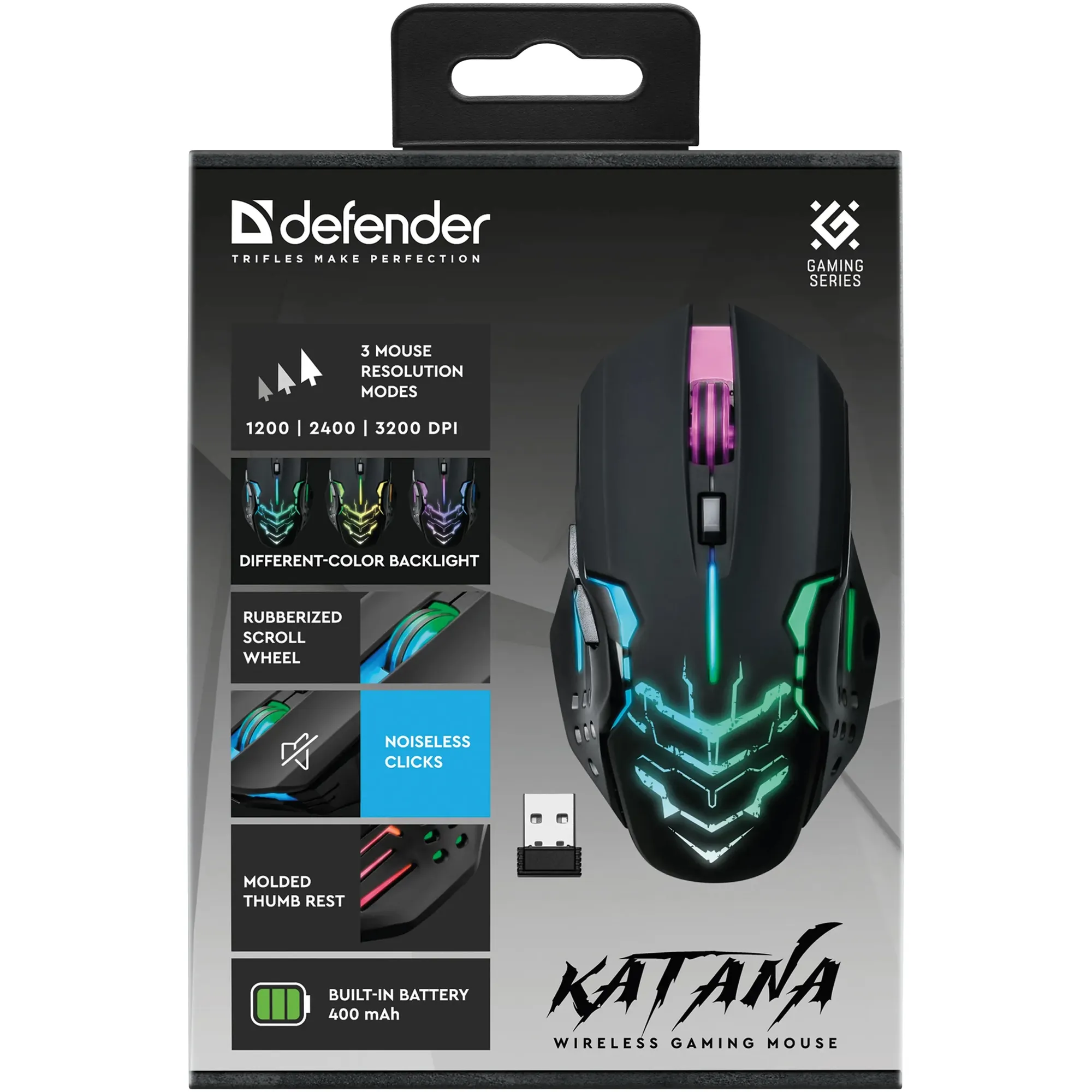 Купити Мишка Defender Katana GM-511 LED Wireless Black (52511) - фото 11