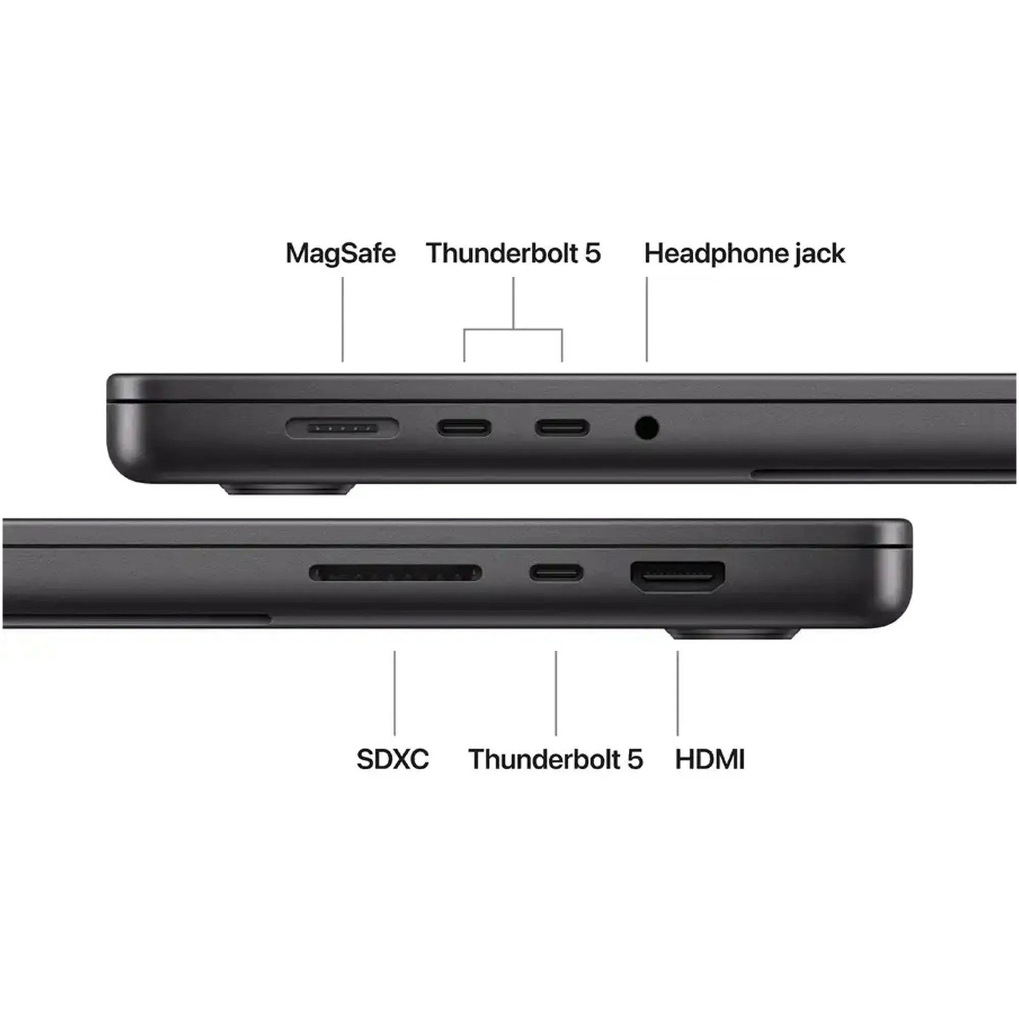 Купить Ноутбук Apple MacBook Pro 16 A3428 M5 Pro Space Black (MGEC4UA/A) - фото 4