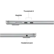 Купить Ноутбук Apple MacBook Air 15 M5 A3448 Silver (MDVA4UA/A) - фото 4
