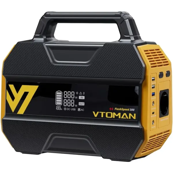 Купить Зарядная станция Vtoman FlashSpeed 300 300W 230Wh LiFePo4 (FlashSpeed 300) - фото 3