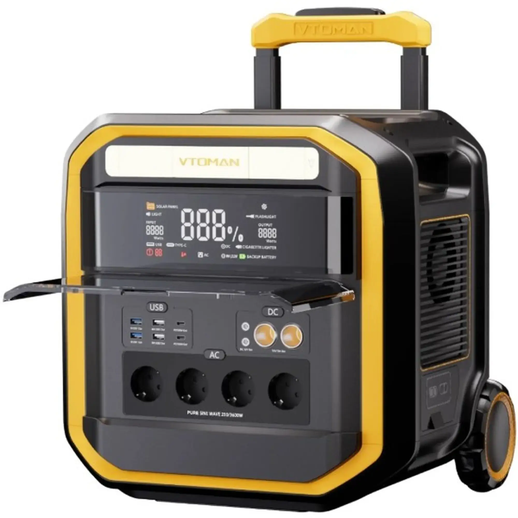 Купить Зарядная станция Vtoman FlashSpeed Pro 3600W 3096Wh LiFePo4 (FlashSpeed Pro 3600) - фото 5