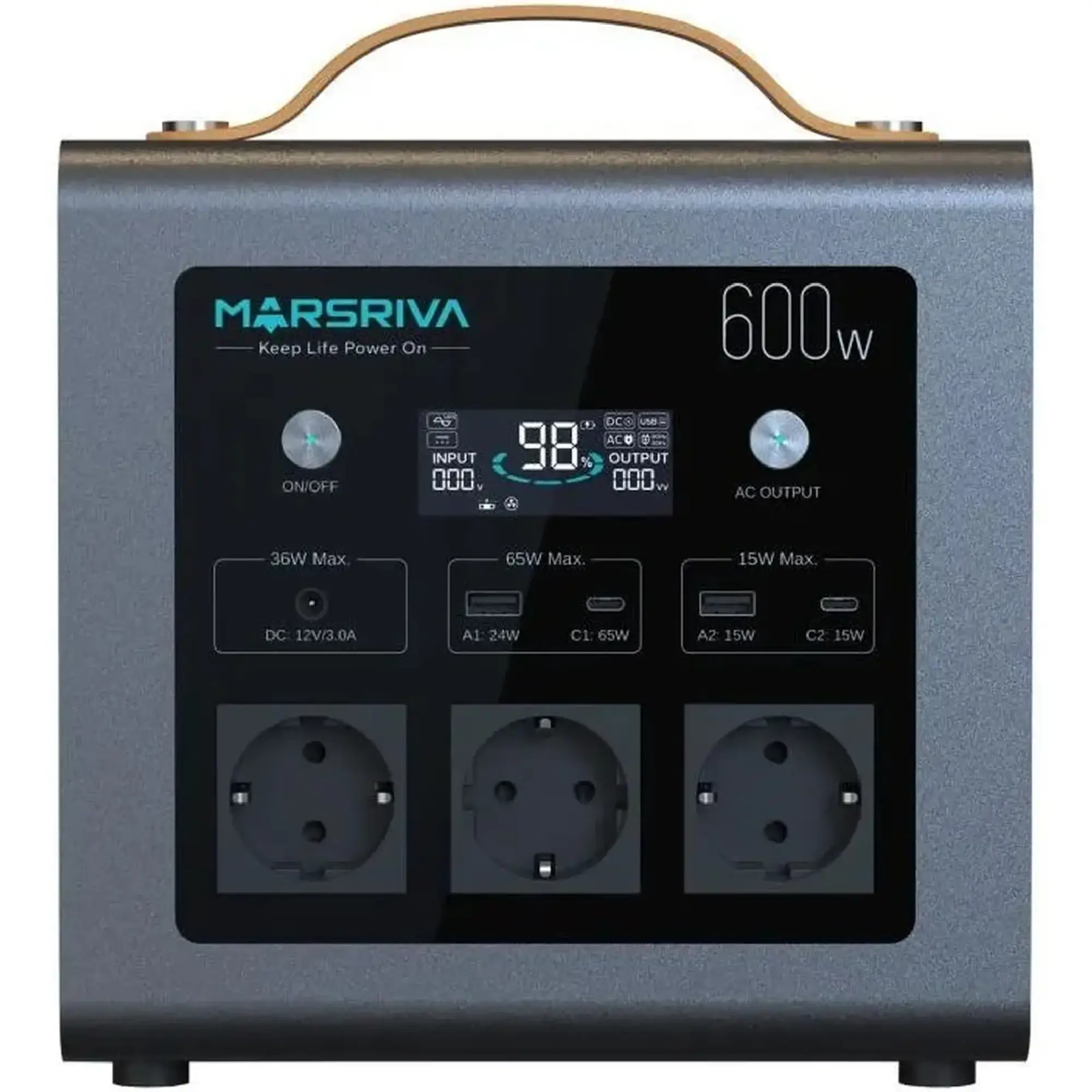 Купить Зарядная станция Marsriva MP6 Plus 600W (MP6Plus_MARSRIVA) - фото 1