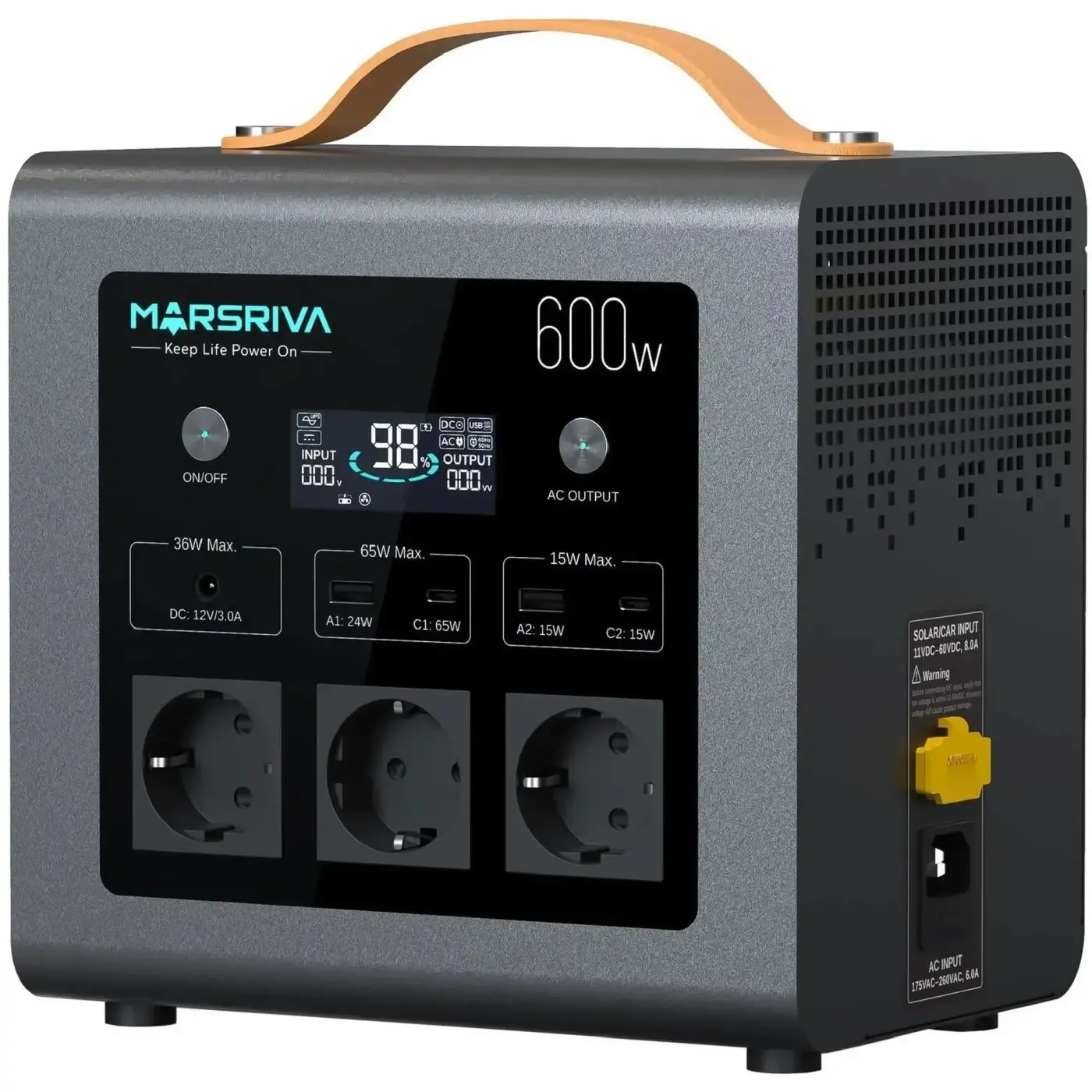 Купить Зарядная станция Marsriva MP6 Plus 600W (MP6Plus_MARSRIVA) - фото 3