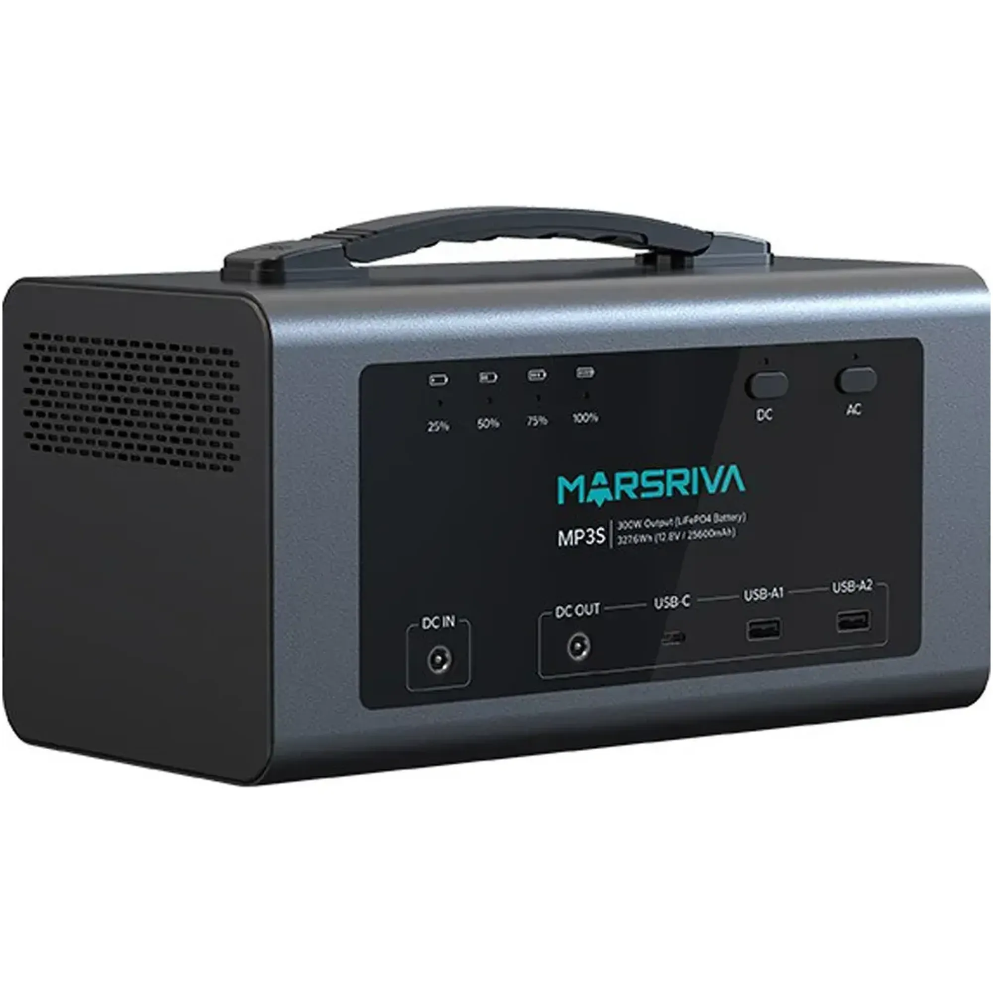 Зарядная станция Marsriva MP3S 300W 313,6 Вт&middot;ч, вид под углом