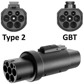 Купить Переходник для зарядной станции AC Type 2 to GBT 32A 380V AC (3 phase) - фото 1