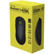 Купить Мышь HATOR Quasar 3 Ultra 8K Wireless Black (HTM772) - фото 8