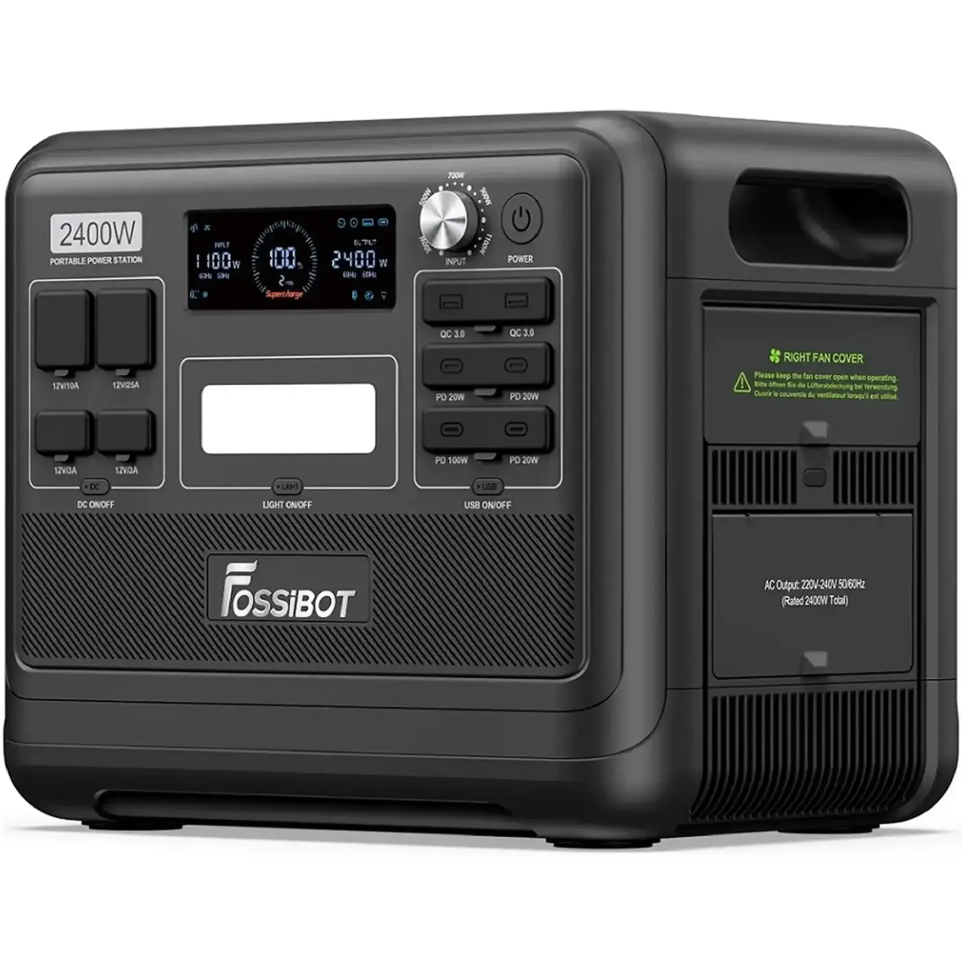 Купить Зарядная станция Fossibot F2400 2200W 2048Wh - фото 3