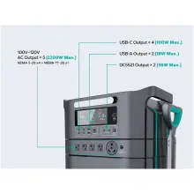 Купить Зарядная станция Marsriva HES20 2200W 2074Wh - фото 5