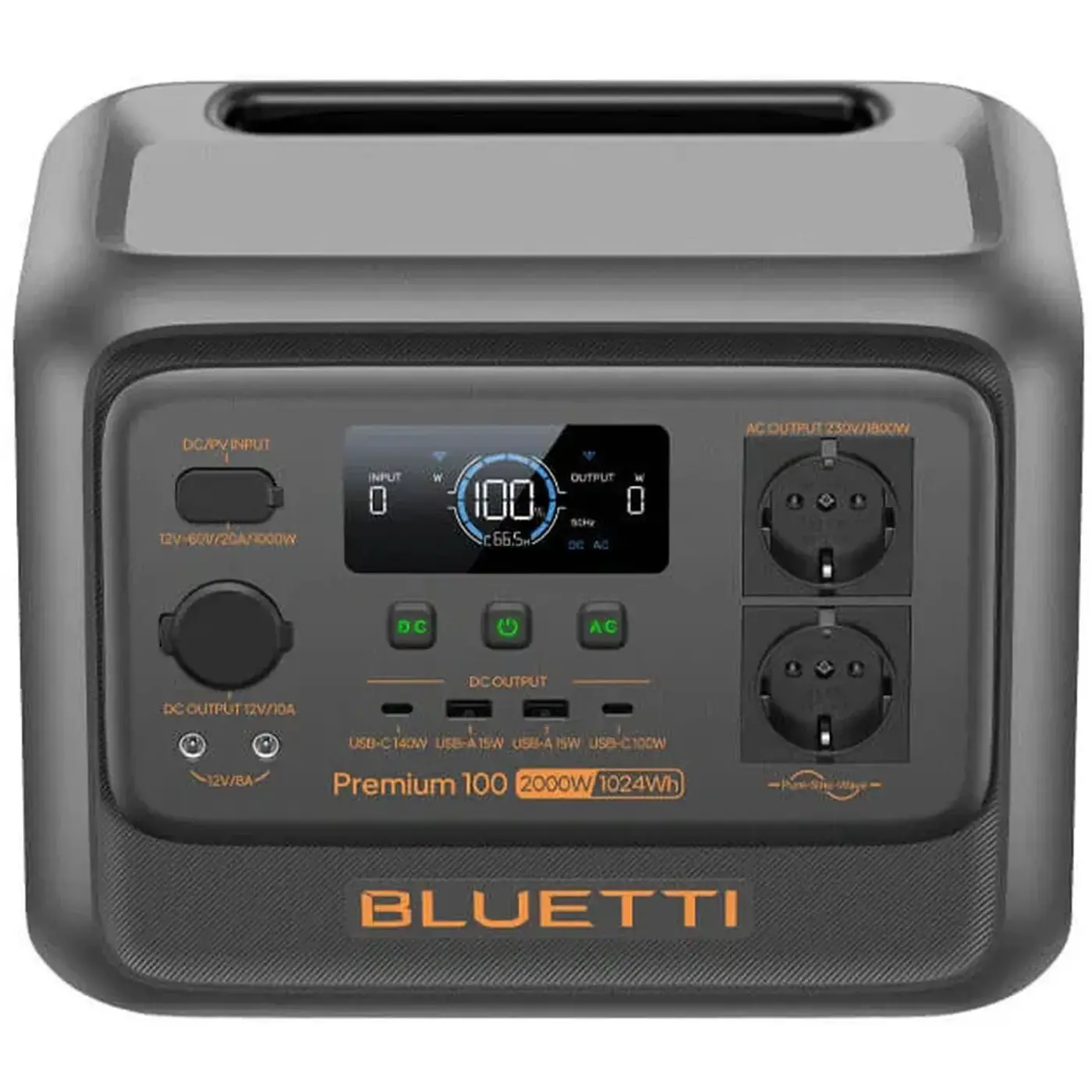 Купить Зарядная станция BLUETTI Premium 100 V2 2000W 1024Wh (PR100V2) - фото 4