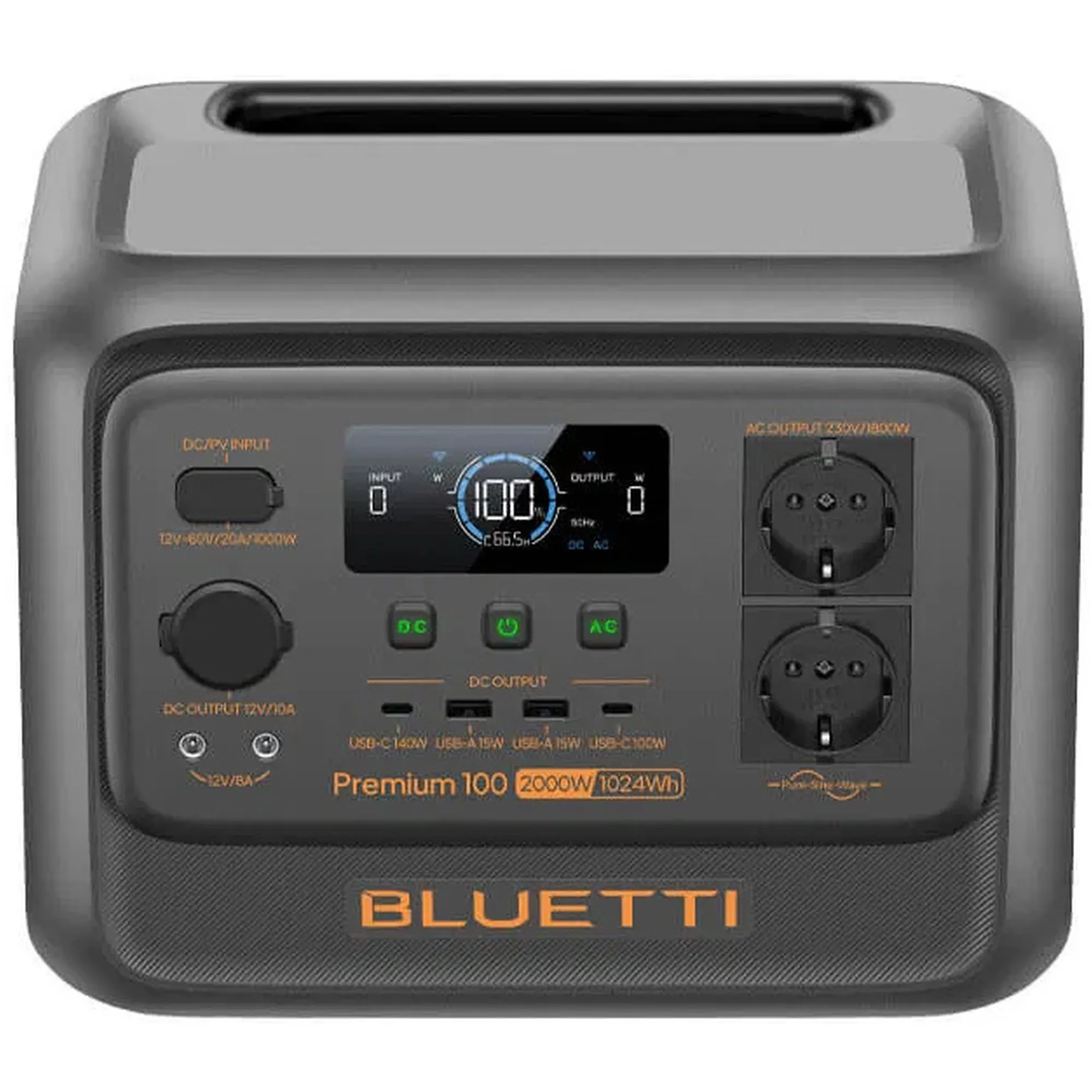 Купить Зарядная станция BLUETTI Premium 100 V2 2000W 1024Wh (PR100V2) - фото 4