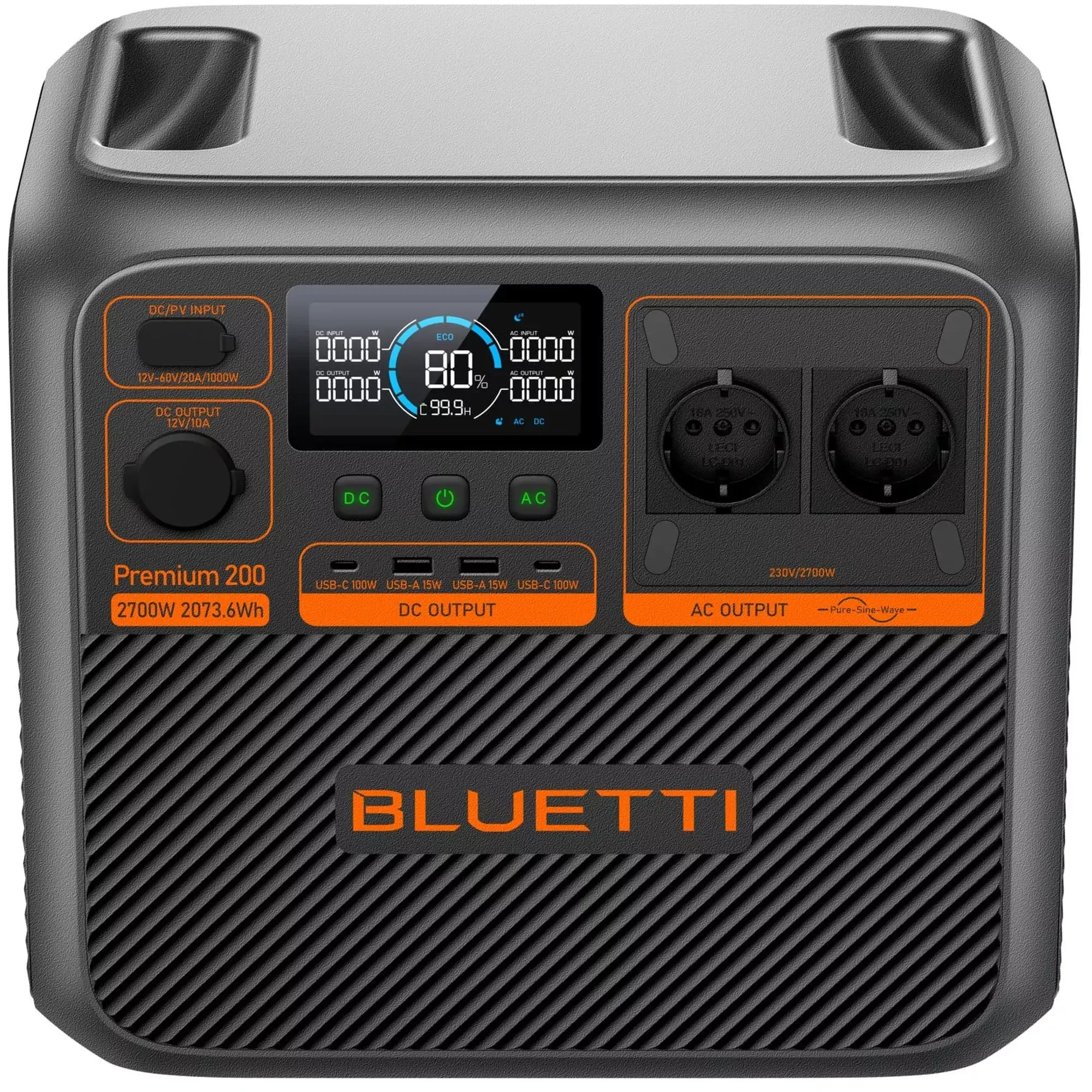 Купить Зарядная станция BLUETTI Premium 200 V2 2700W 2073Wh (PR200V2) - фото 4