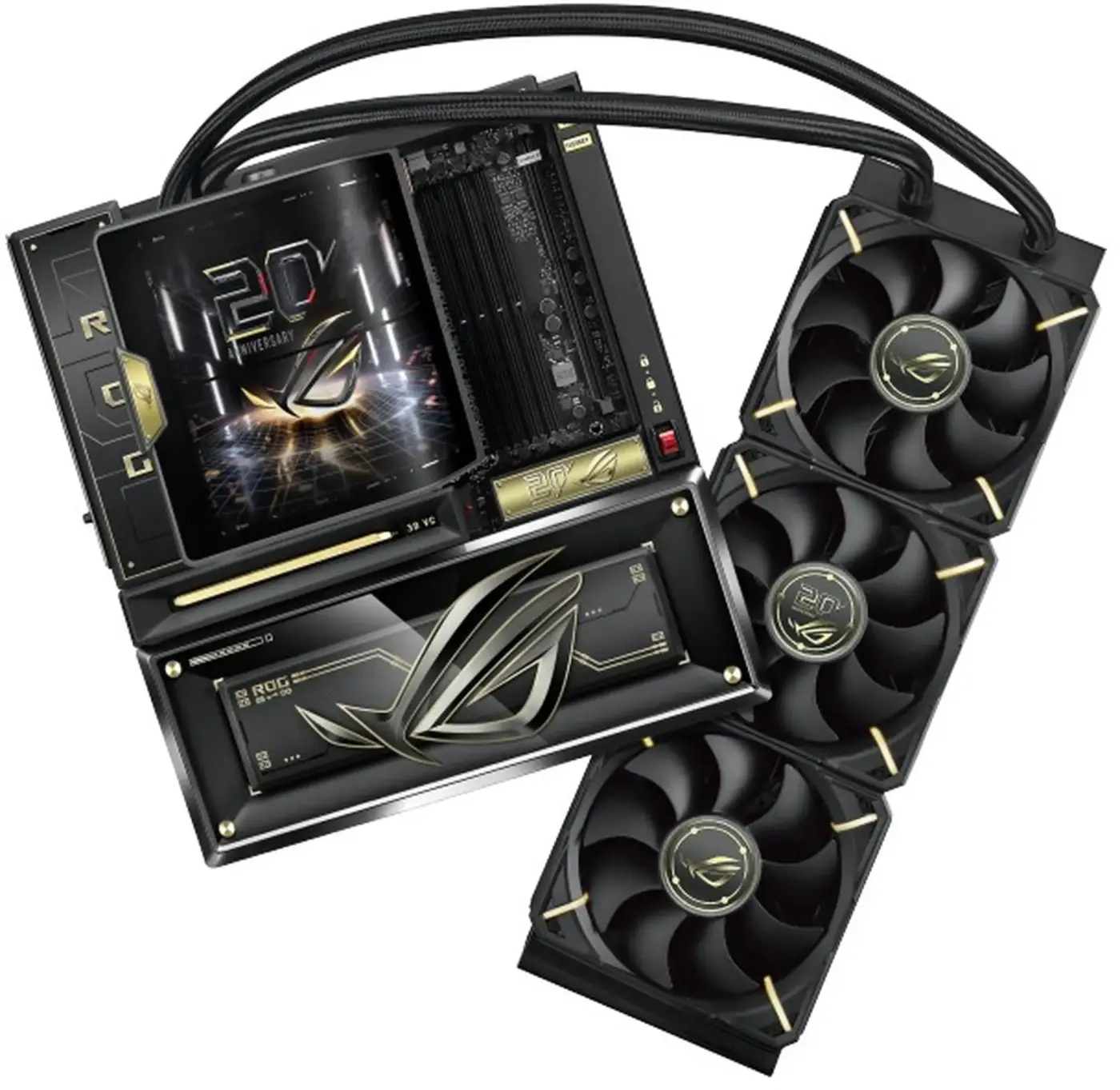 Купити Материнська плата ASUS ROG Crosshair X870E Edition 20 (sAM5, AMD X870E, DDR5, E-ATX) - фото 1