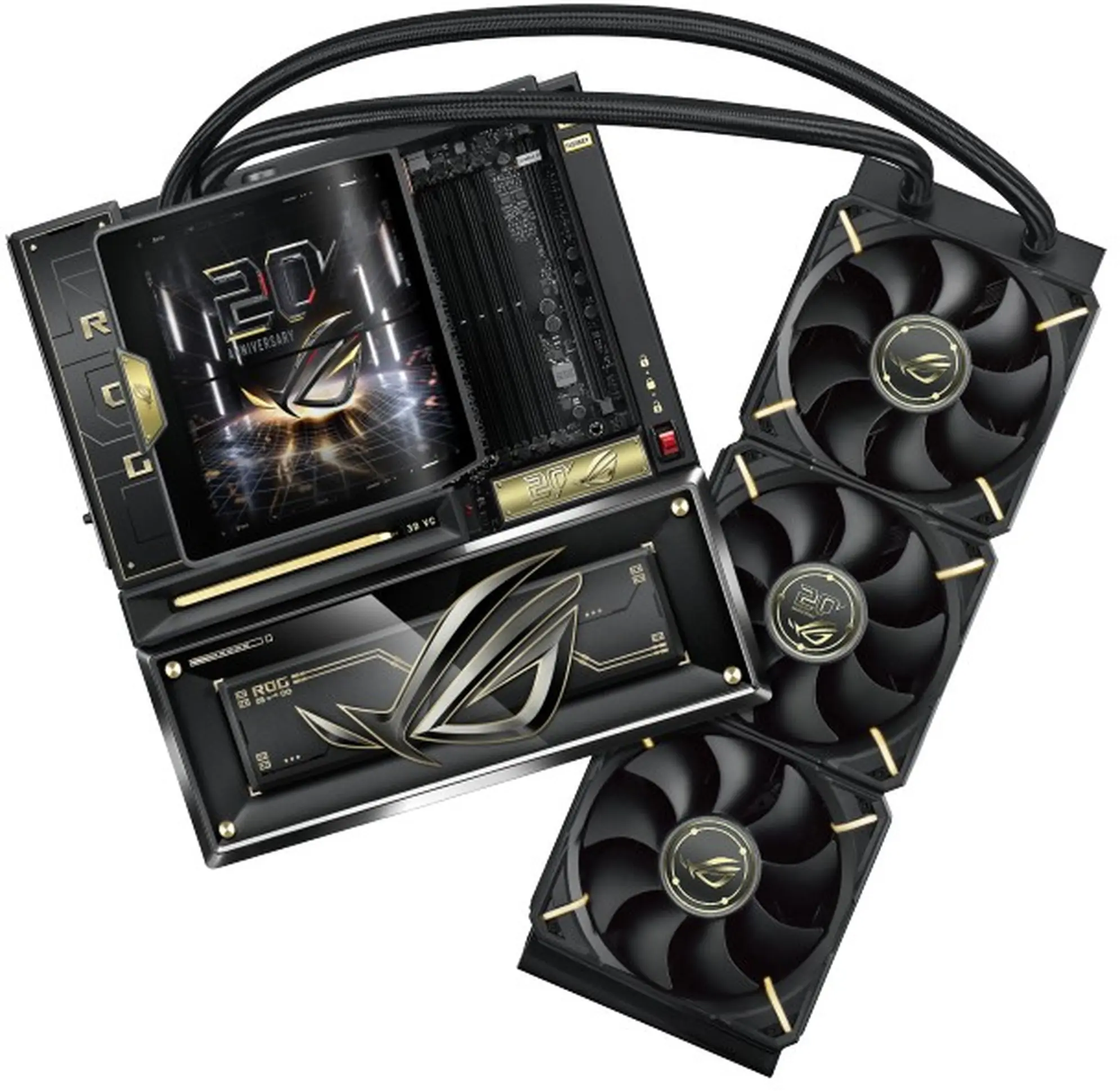 Купити Материнська плата ASUS ROG Crosshair X870E Edition 20 (sAM5, AMD X870E, DDR5, E-ATX) - фото 1