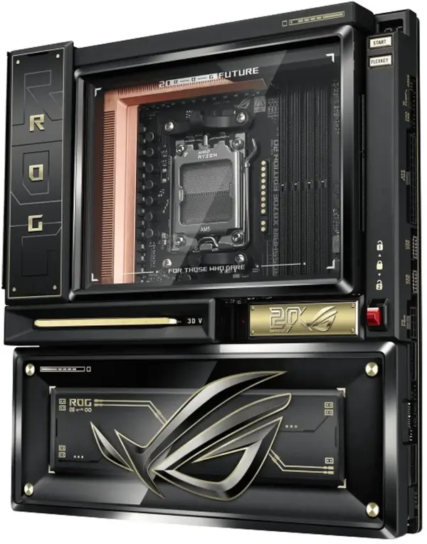 Купити Материнська плата ASUS ROG Crosshair X870E Edition 20 (sAM5, AMD X870E, DDR5, E-ATX) - фото 5