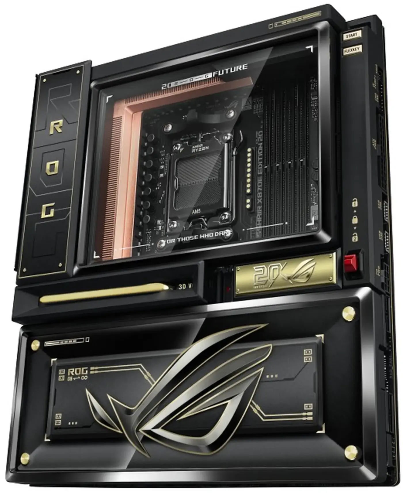 Купити Материнська плата ASUS ROG Crosshair X870E Edition 20 (sAM5, AMD X870E, DDR5, E-ATX) - фото 6