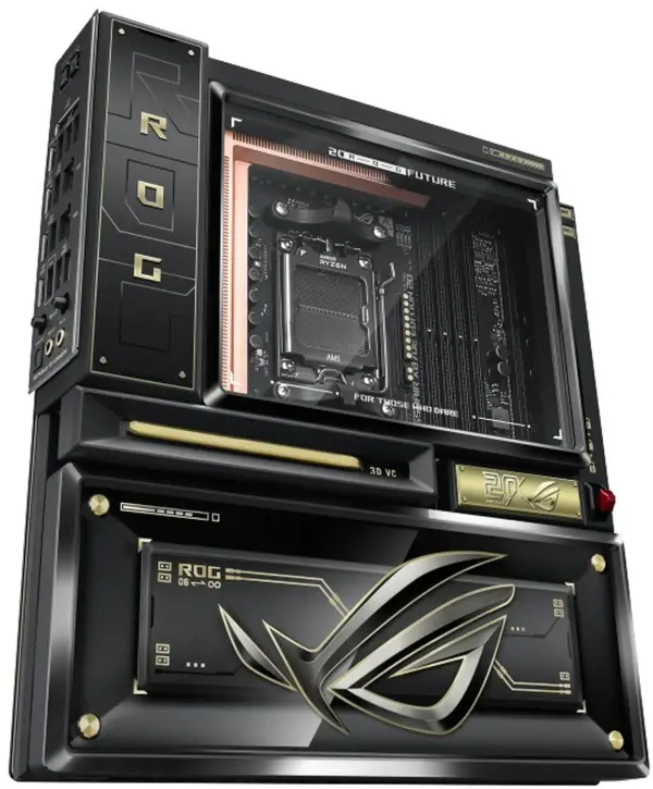 Купити Материнська плата ASUS ROG Crosshair X870E Edition 20 (sAM5, AMD X870E, DDR5, E-ATX) - фото 9