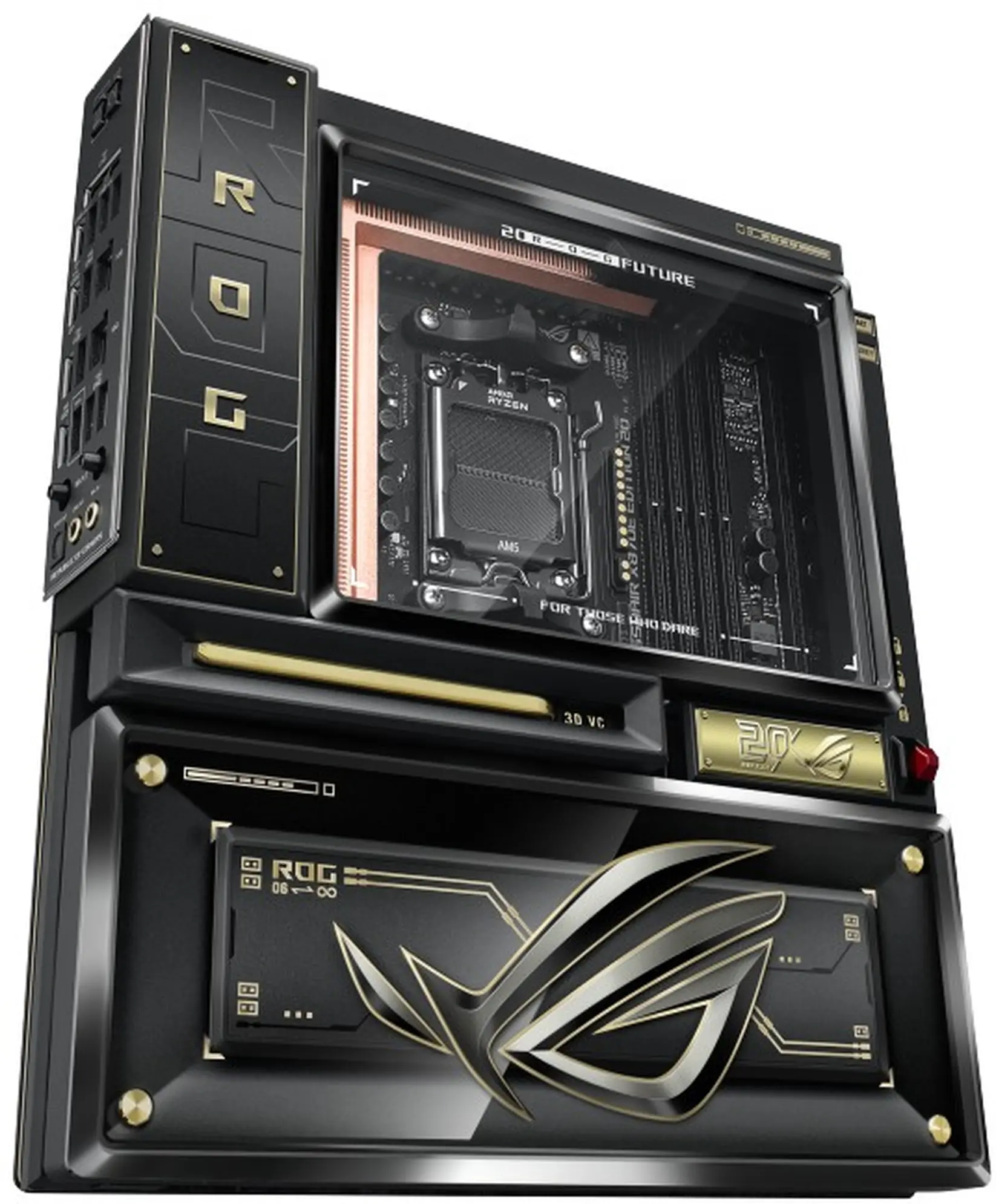 Купити Материнська плата ASUS ROG Crosshair X870E Edition 20 (sAM5, AMD X870E, DDR5, E-ATX) - фото 9
