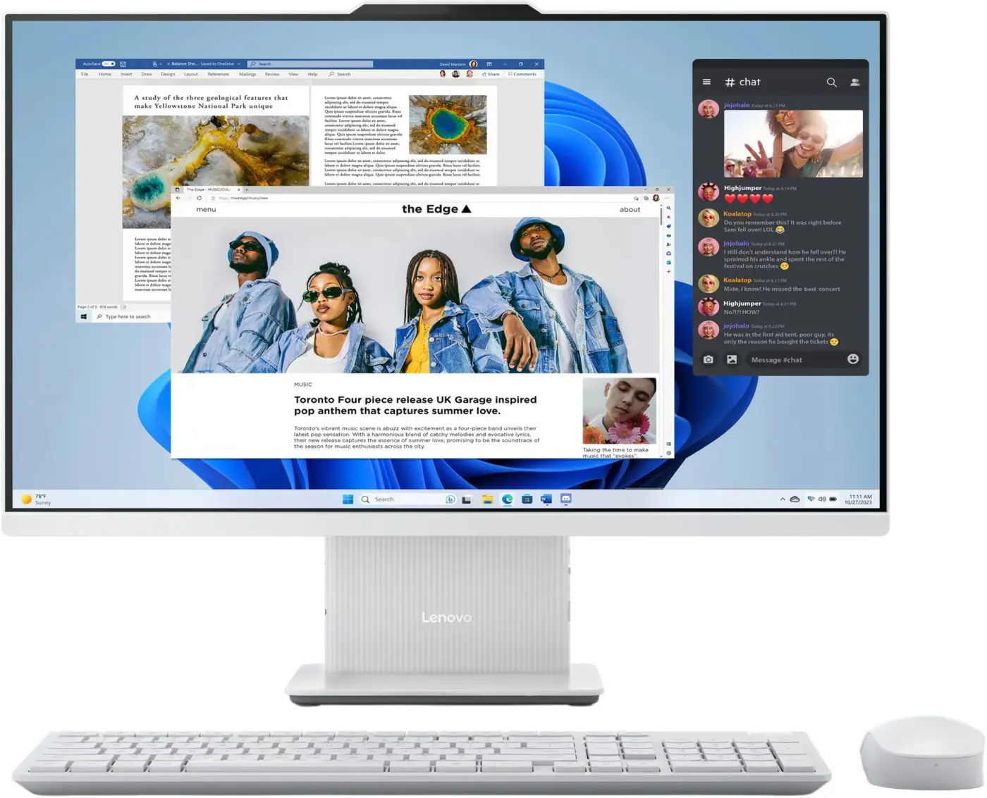 Купить Моноблок Lenovo IdeaCentre AiO 27ARR9 (F0HQ00B5UO) - фото 5