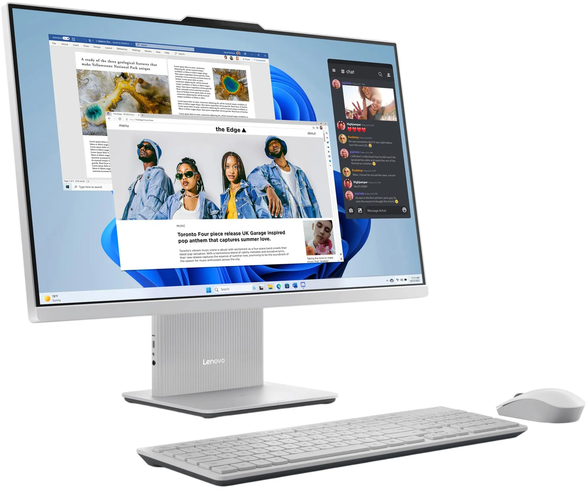 Купить Моноблок Lenovo IdeaCentre AiO 27ARR9 (F0HQ00B5UO) - фото 8