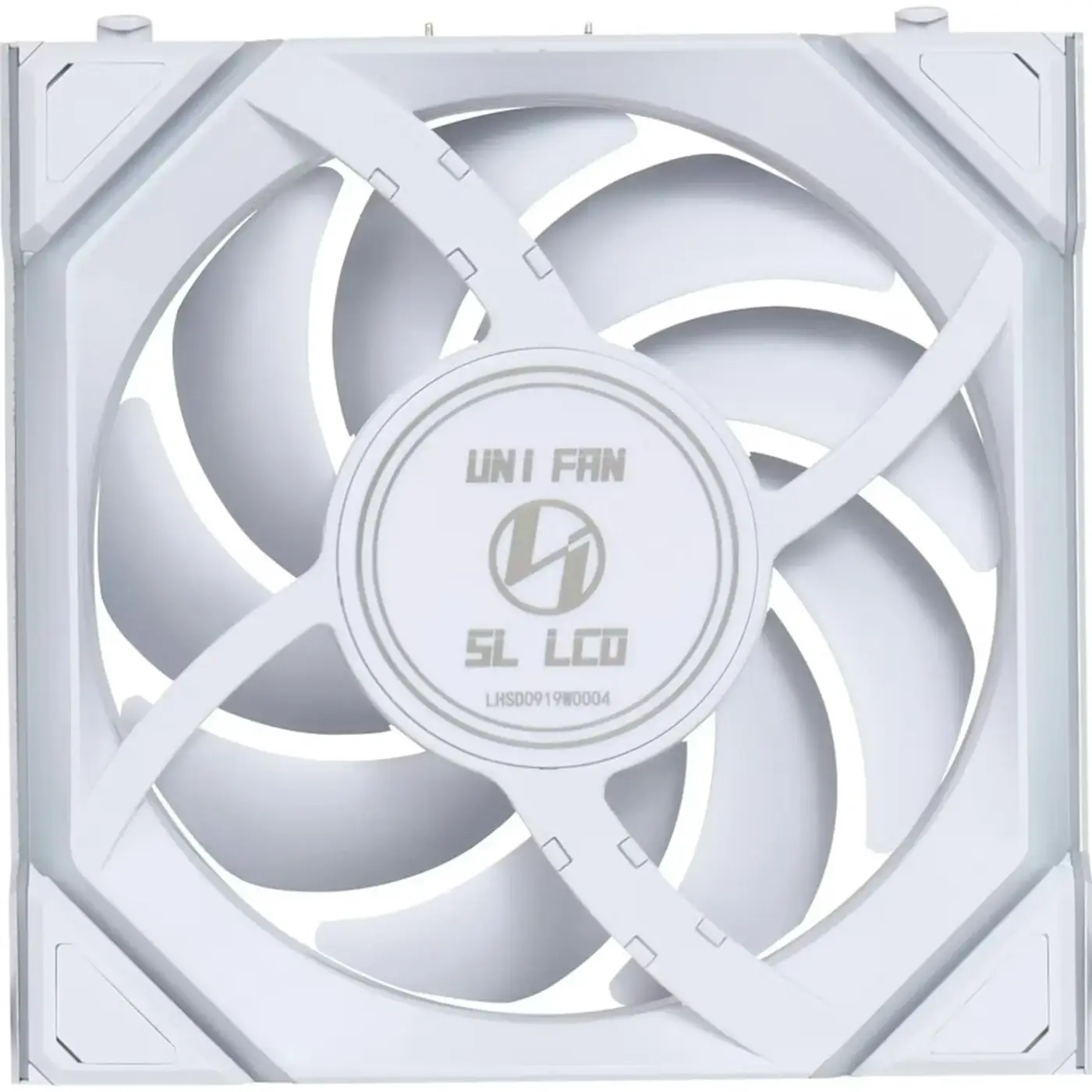 Купити Вентилятор Lian Li Uni Fan SL Wireless LCD 120 Reverse Blade White 3-Pack. (G99.12RSLLCD1W3W.00) - фото 5