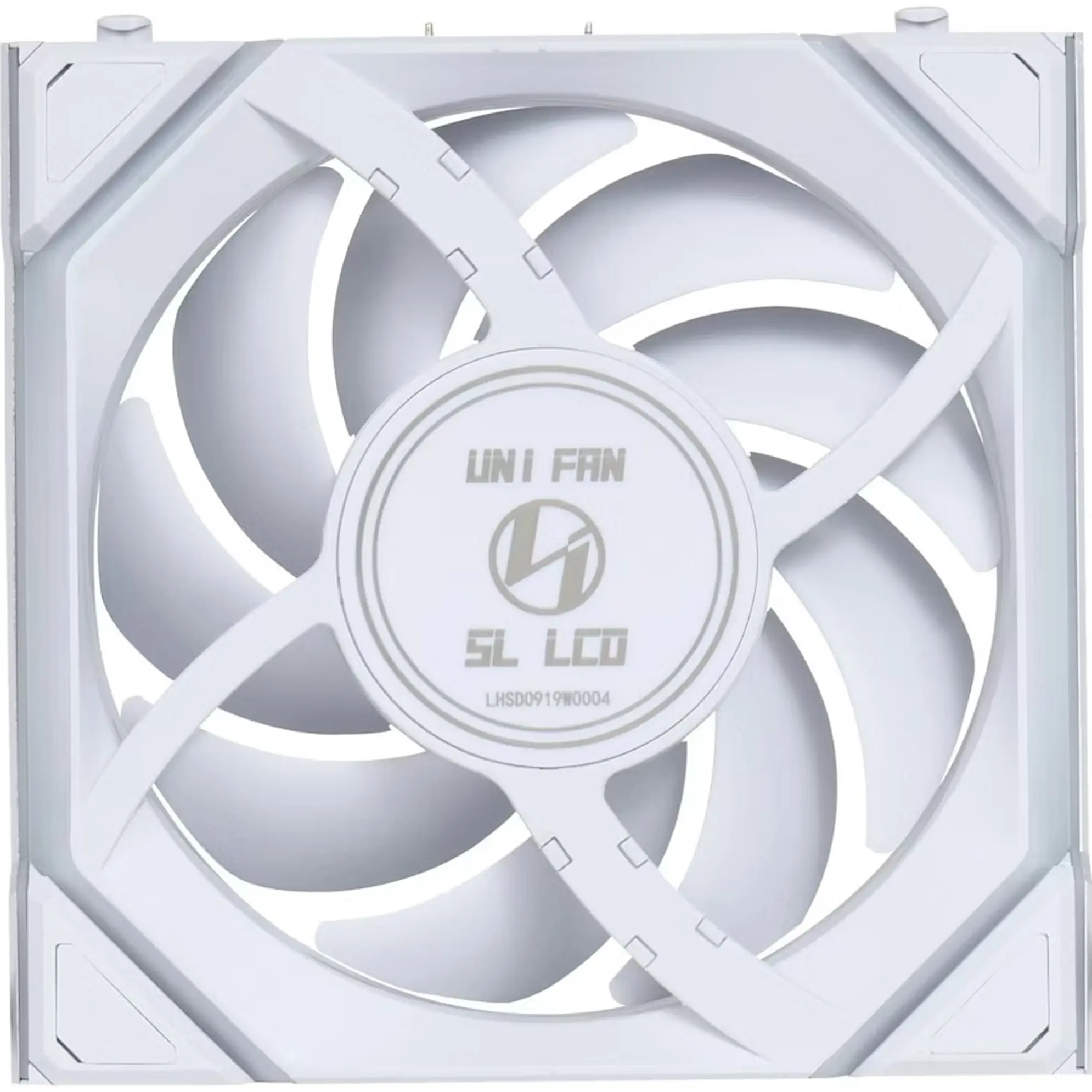Купити Вентилятор Lian Li Uni Fan SL Wireless LCD 120 Reverse Blade White 3-Pack. (G99.12RSLLCD1W3W.00) - фото 5