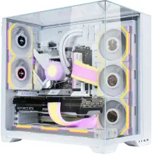 Купити Вентилятор Lian Li Uni Fan SL Wireless LCD 120 Reverse Blade White 3-Pack. (G99.12RSLLCD1W3W.00) - фото 13