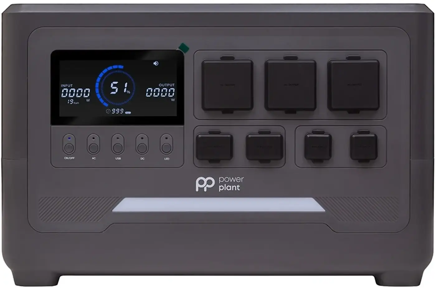 Купить Зарядная станция PowerPlant G24 Pro 2400W 2048Wh (PB931545) - фото 1