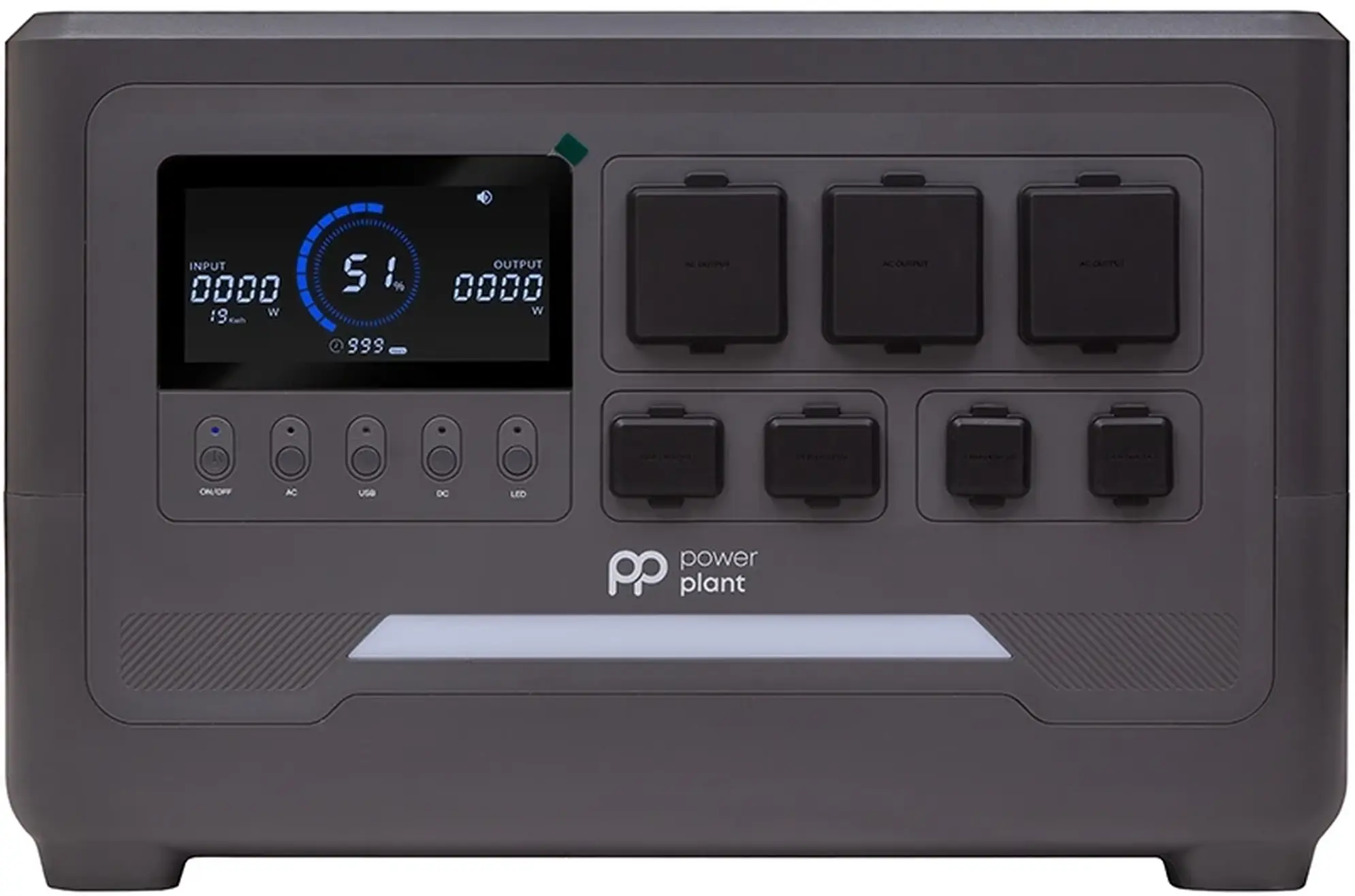 Купить Зарядная станция PowerPlant G24 Pro 2400W 2048Wh (PB931545) - фото 1
