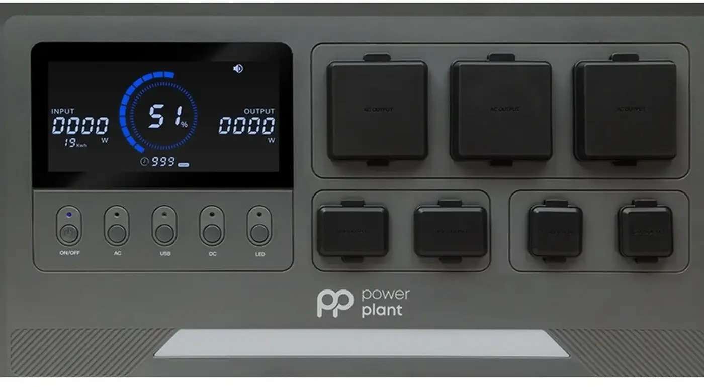 Купить Зарядная станция PowerPlant G24 Pro 2400W 2048Wh (PB931545) - фото 3