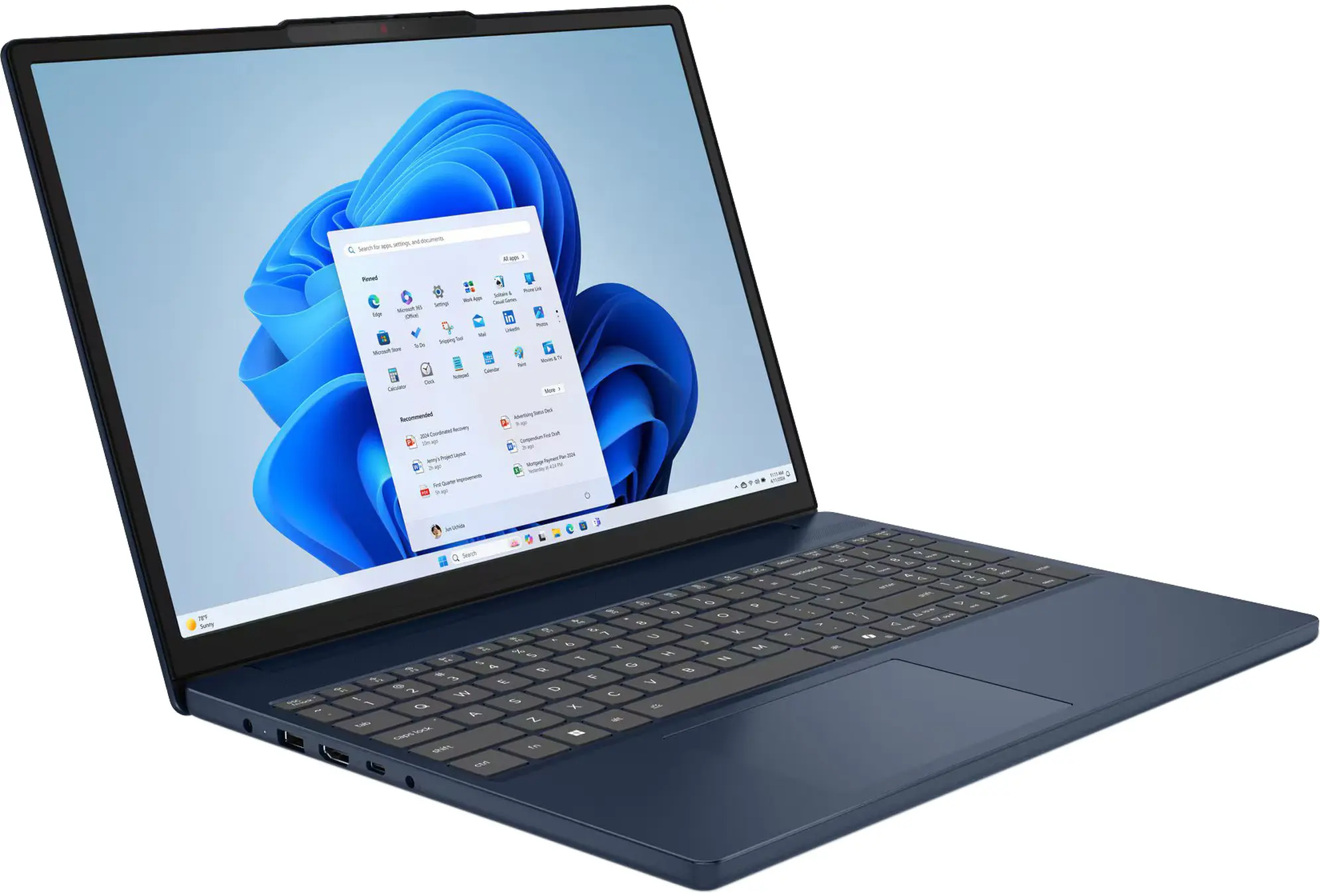 Купить Ноутбук Lenovo IdeaPad Slim 3 15IRH10 (83K100CYPB) - фото 1